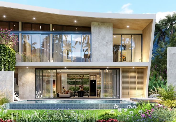 Stylish 3 Bed Luxury Pool Villas for Sale in Lamai