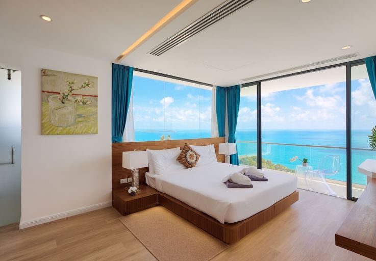 Panoramic 5 Bed Luxury Sea View Villa in Bangpor