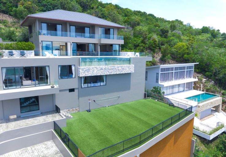 Luxury 6 Bedroom Private Sea View Villa in Plai Laem