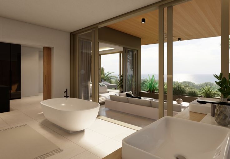 Exquisite 4 Bedroom Luxury Sea View Villas in Bophut