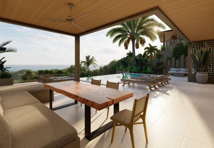 Exquisite 4 Bedroom Luxury Sea View Villas in Bophut