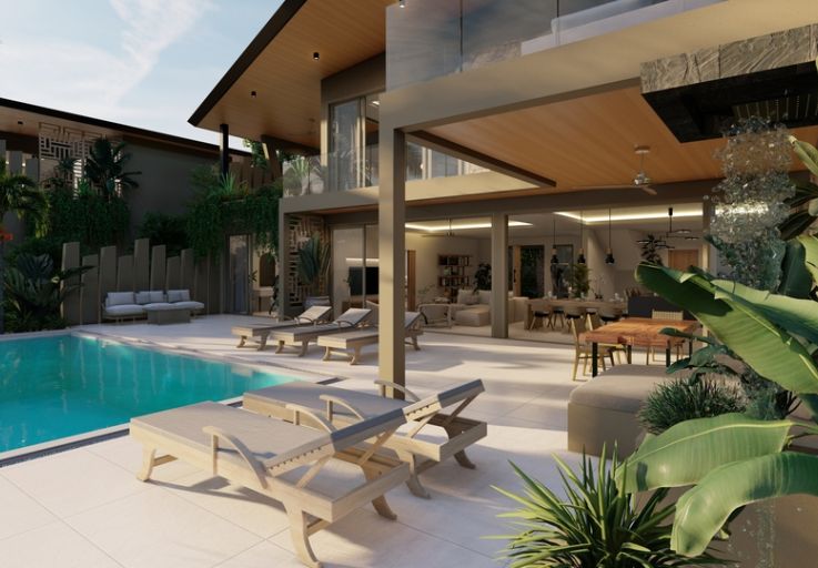Exquisite 4 Bedroom Luxury Sea View Villas in Bophut