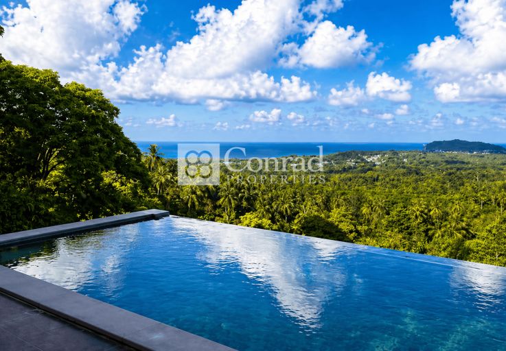 Luxury 4 Bed Sunset Sea View Villa in Koh Phangan