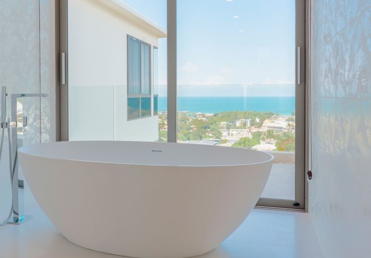 Modern 4 Bed Luxury Sea View Villa in Chaweng