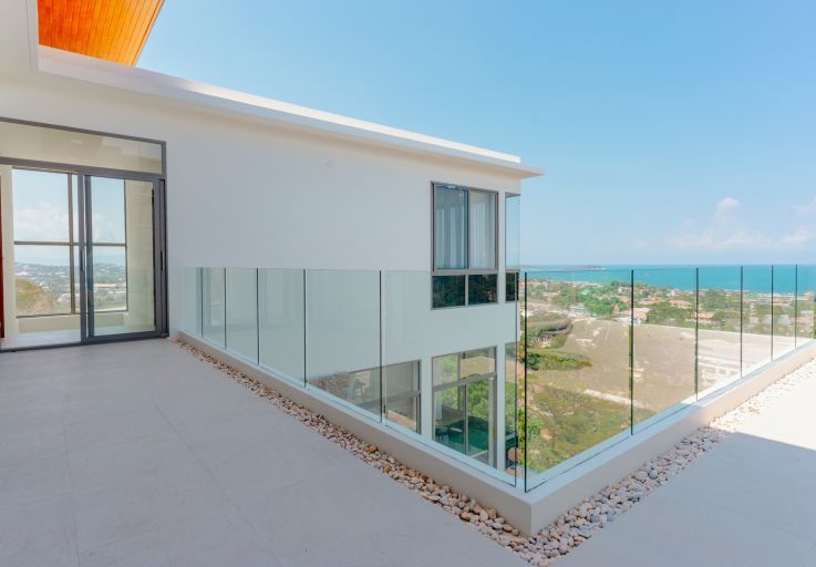 Modern 4 Bed Luxury Sea View Villa in Chaweng