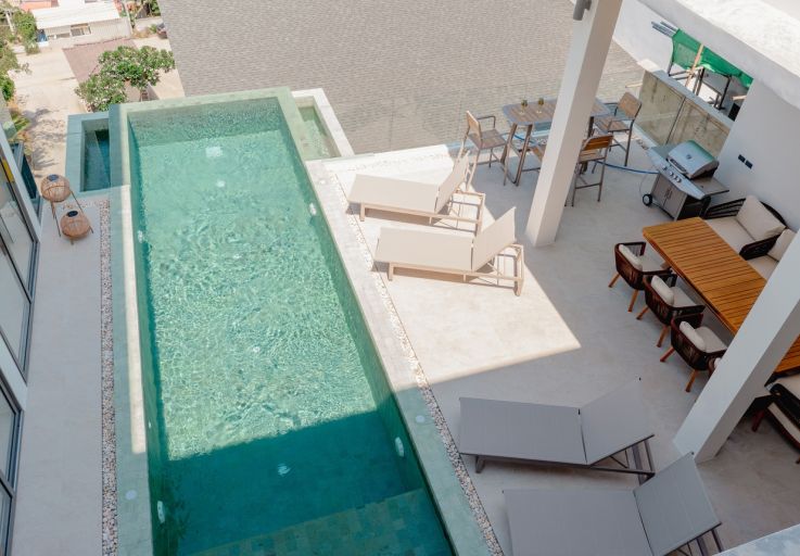 Modern 4 Bed Luxury Sea View Villa in Chaweng