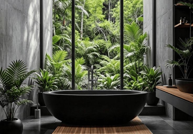 Zen Style 4 Bed Pool Villa with Waterfall in Ban Tai